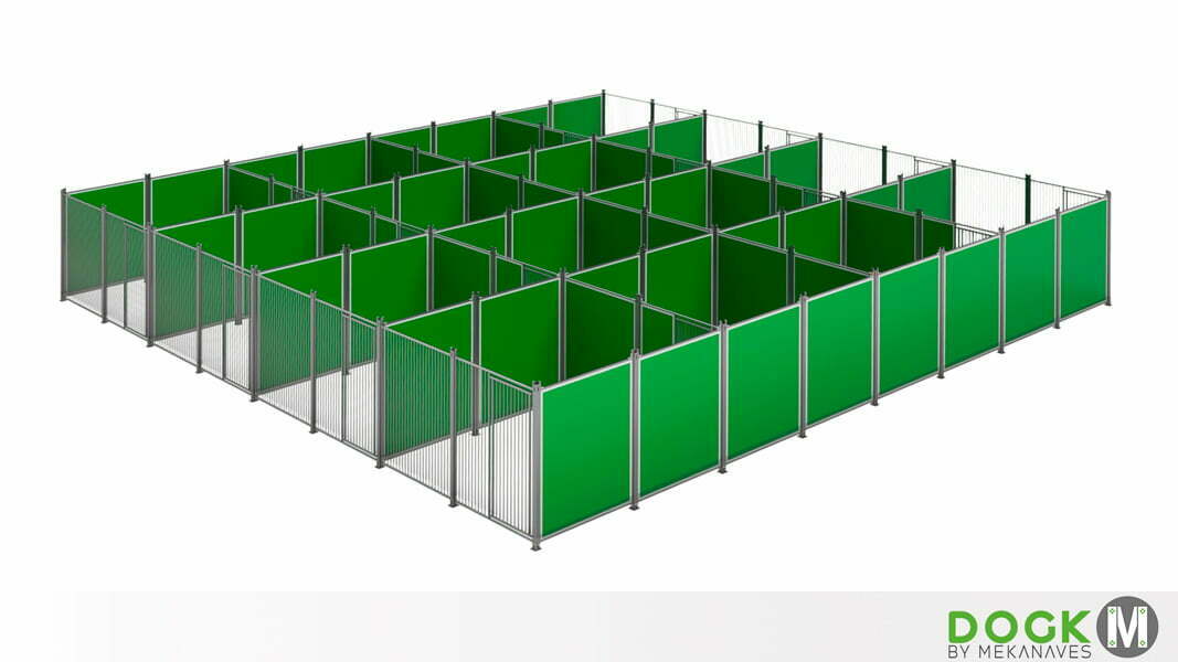 Chenils démontables pour chiens